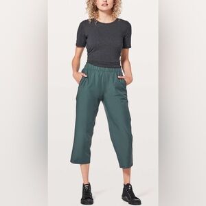 Lululemon Next Move Crop 23” Swift Ultra Light Fabric Athletic Pants Gravity 8